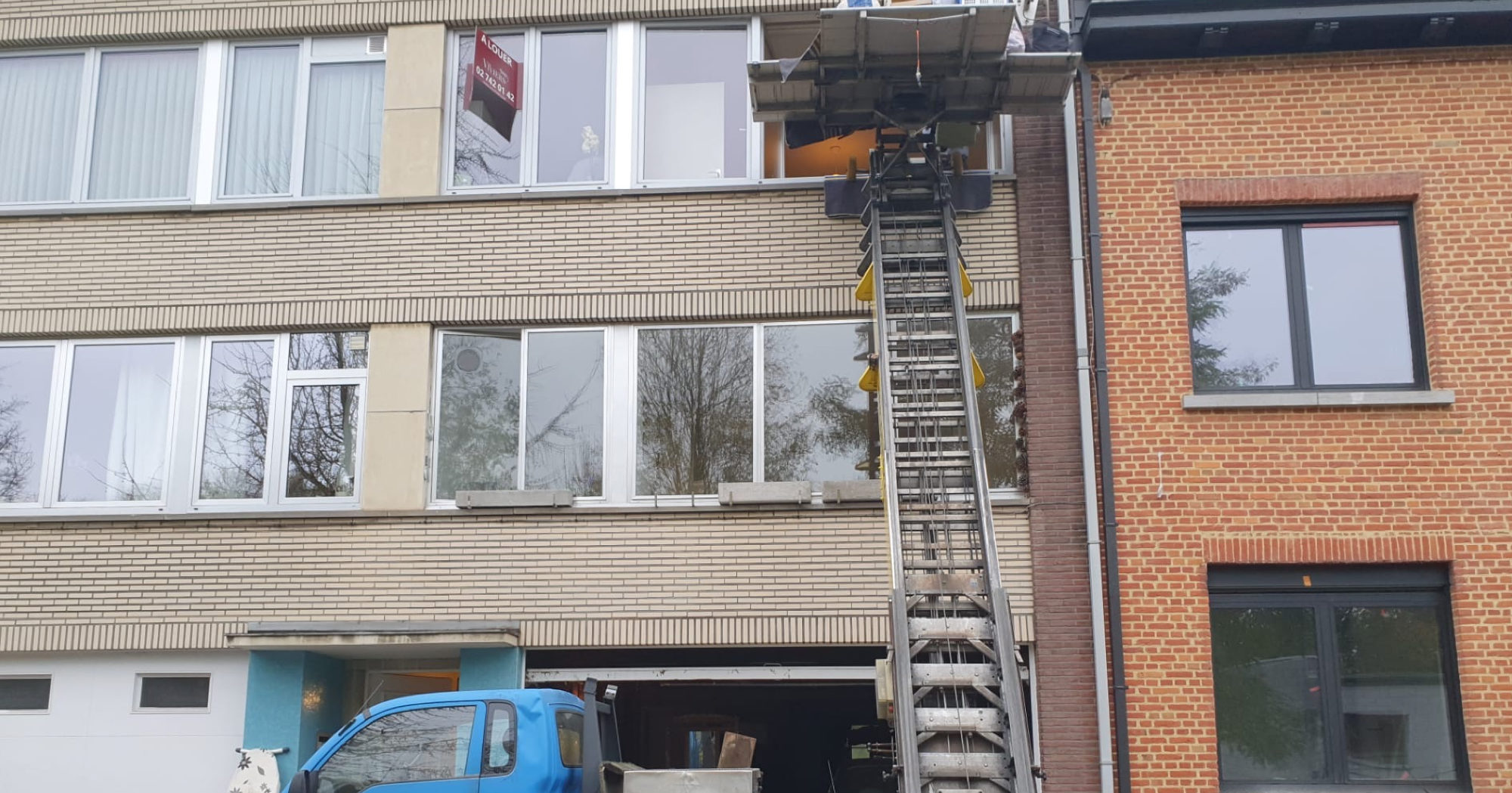 ladderlift huren ixelles, laken, brussel